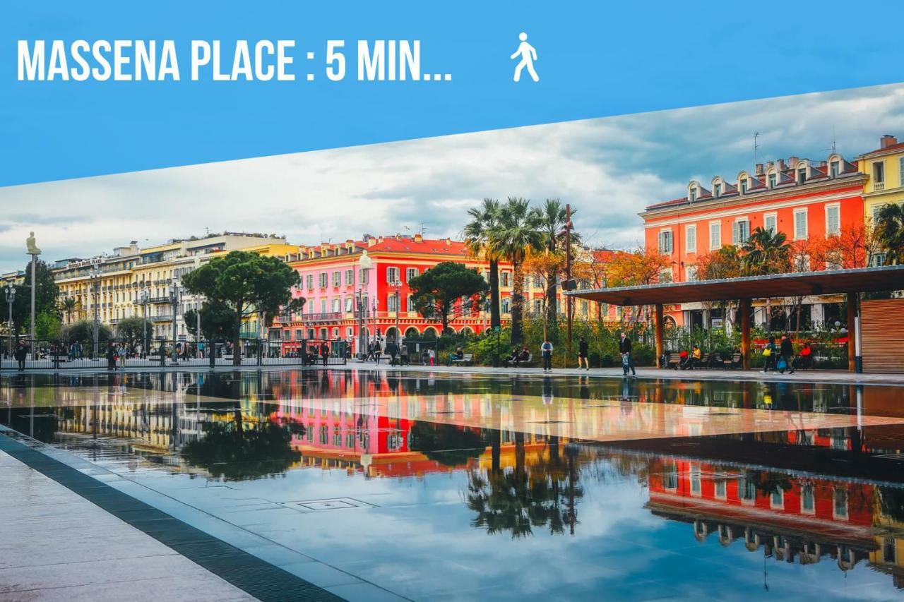 Nicelidays - Le Suede - Carré D'or - 2min From Beaches Appartement *